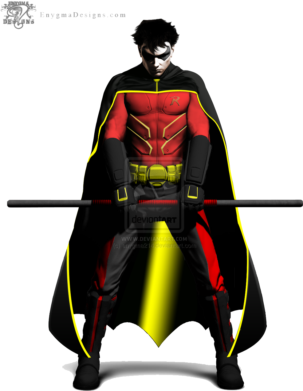 Arkham City Robin Joker Tim Drake - Arkham City Robin Joker Tim Drake (1024x1320)