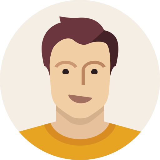 Profile - Flat Design Man Png (512x512)