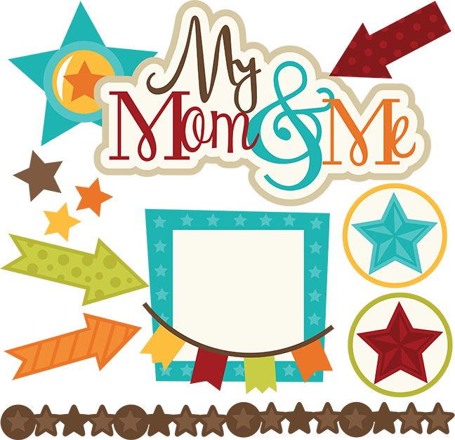 My Mom & Me Svg Files For Scrapbooking Mom And Son - Mom And Me Scrapbooking (648x627)