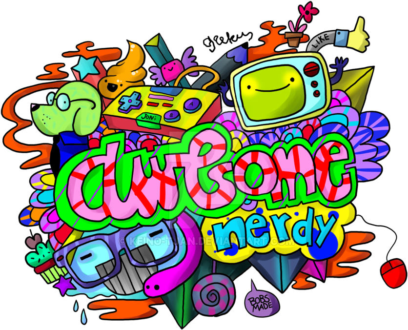 Color Doodle By Keino-tjan - Doodle Color Png (900x708)