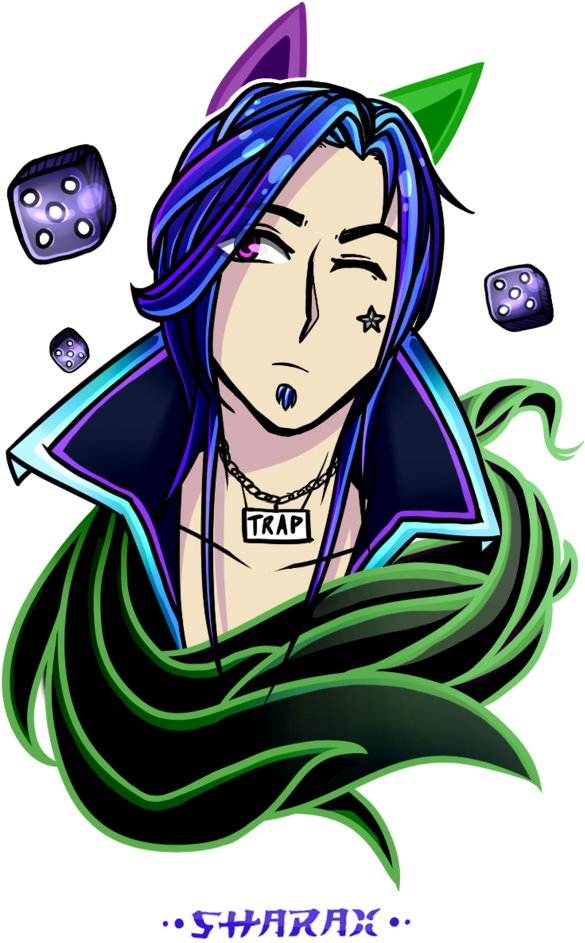 [undertronic] Another Casino Wolf Doodle O3o By Sharaxofficial - Gray Wolf (773x1032)