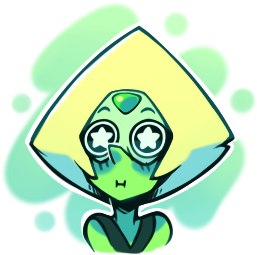 Peridot Doodle By Limb92 Peridot Doodle By Limb92 - Peridot Art (1024x1024)