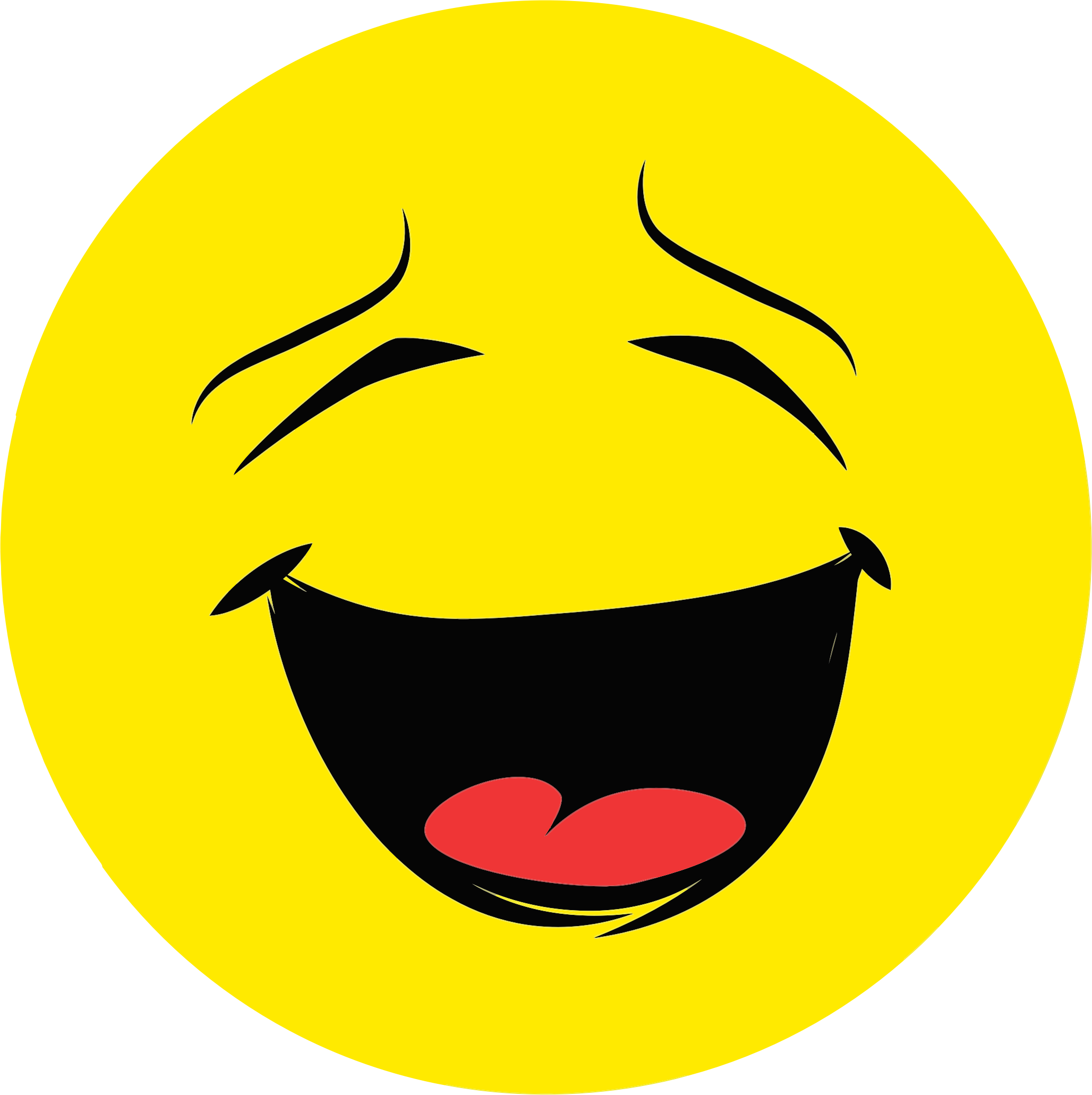 Laughing Smiley Clip Art Clipart - Laughing Smiley Clipart (2056x2061)