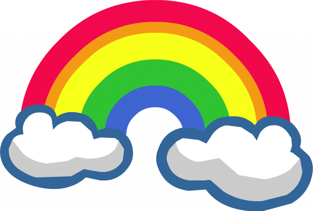 Rainbow Clipart Png Rainbow Transparent Png Pictures - Rainbow Png (1024x691)