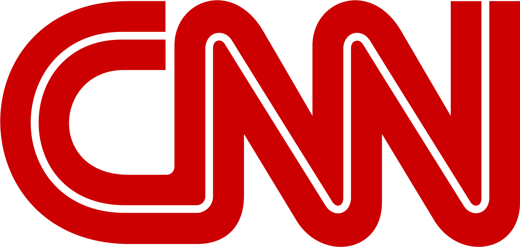 Cnn - Cnn Logo Png (2400x1147)
