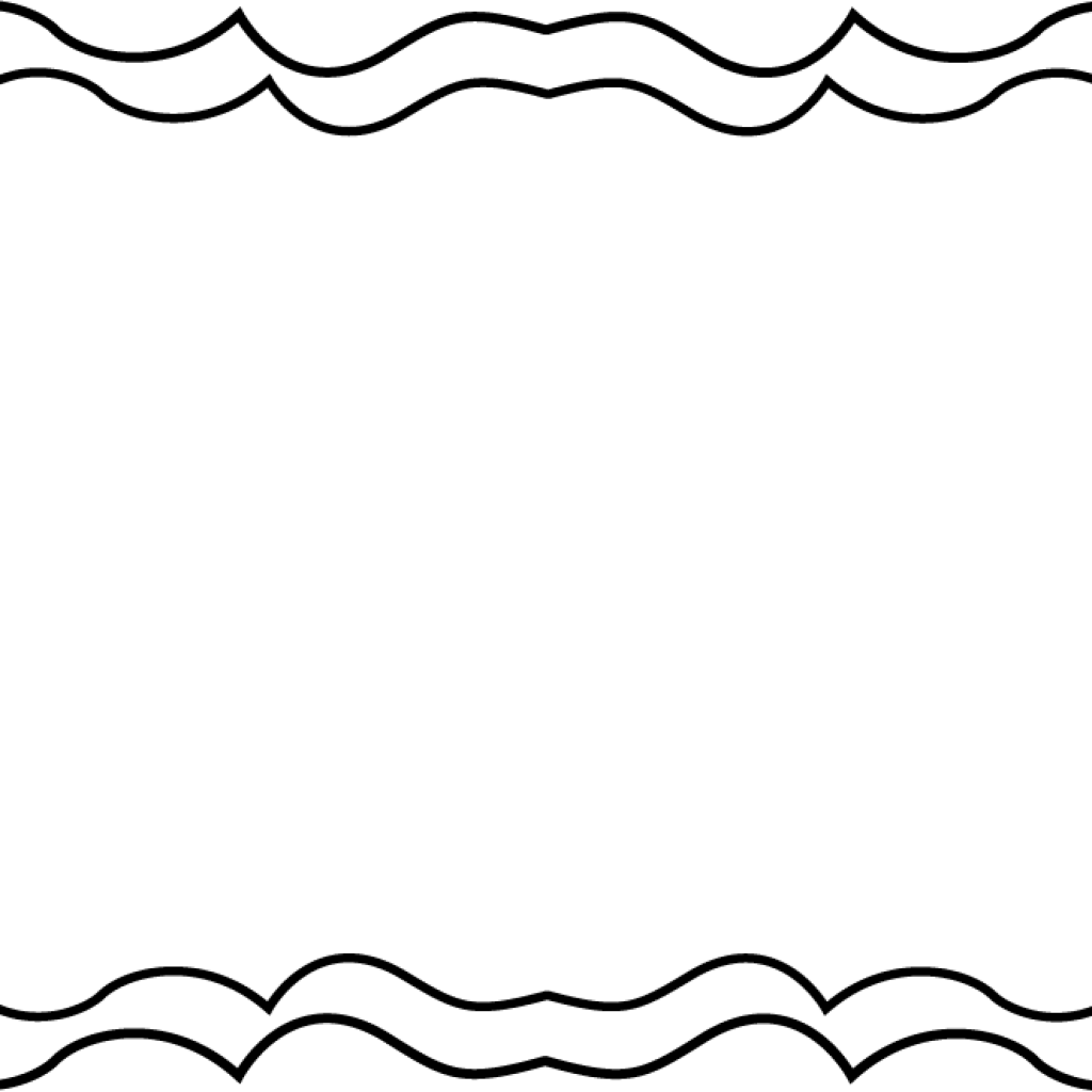 Border Clipart Black And White Free Black And White - Všetko Najlepšie K Narodeninám (1024x1024)