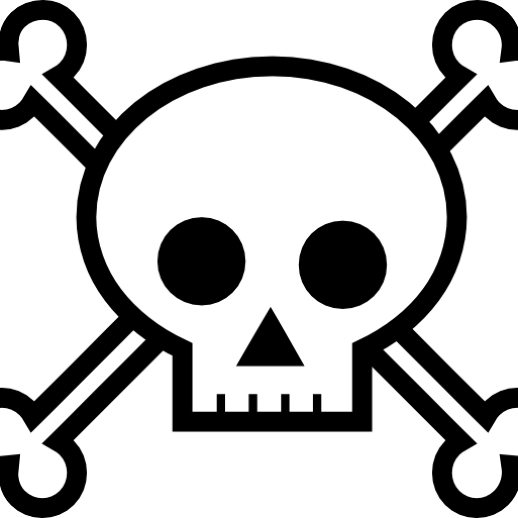 Skull Clipart Skull And Crossbones Clip Art At Clker - Transparent Background Skull Clipart (1024x1024)