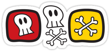 Cartoon Skulls Images - Cartoon Skulls Images (375x360)
