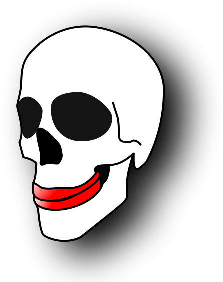 Ugly Skull Png Clip Arts - Lipstick Skull (600x600)