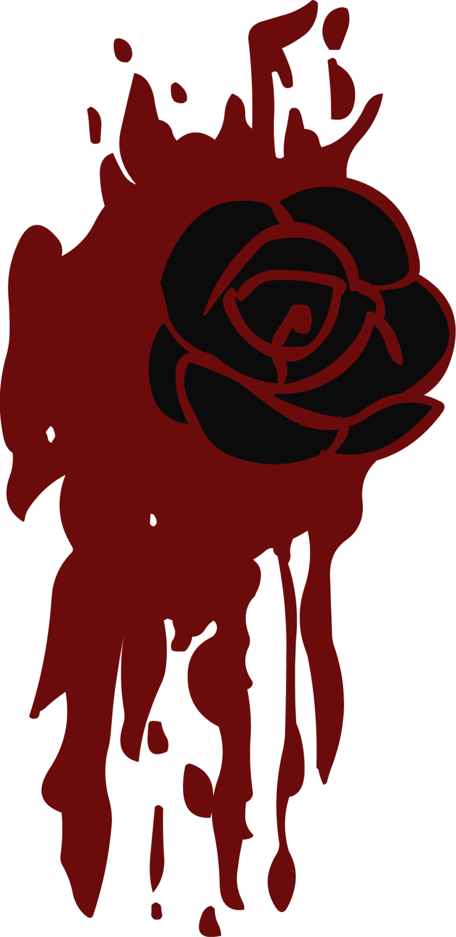 Blood Rose's Cutie Mark By Furrikira Blood Rose's Cutie - Mlp Death Cutie Mark (900x1848)