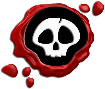 Pirate Skull Distressed Flag Vinyl Decal - Skull (399x337)