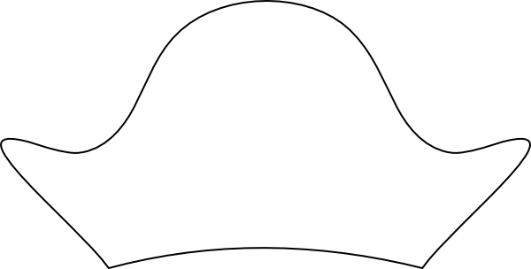 Cut Out Pirate Hat (600x304)