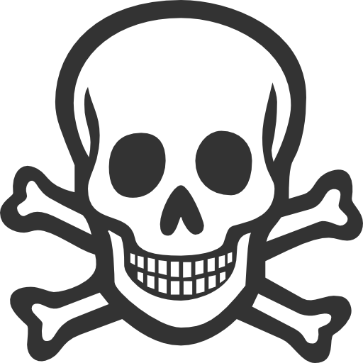 Osteoporosis Is A Disease In Which Your Bones Become - Poison Skull (512x512)