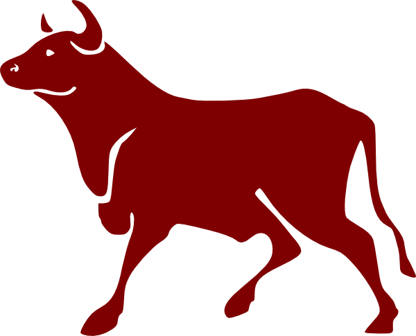 Cartoon Bull Clip Art At Clker - Animated Picture Of A Bull (600x485)