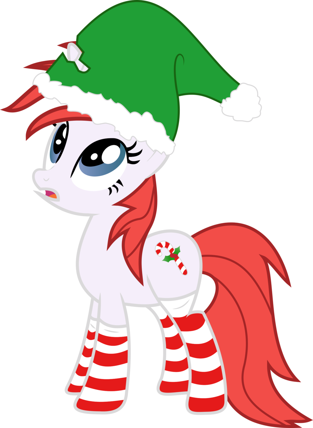 Blicky The Dwarfin' Elf By Shadow-unicorn - Unicorn Christmas Elf (1024x1398)
