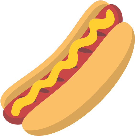 Hot Dog Emoji - Emoji De Hot Dog (565x566)
