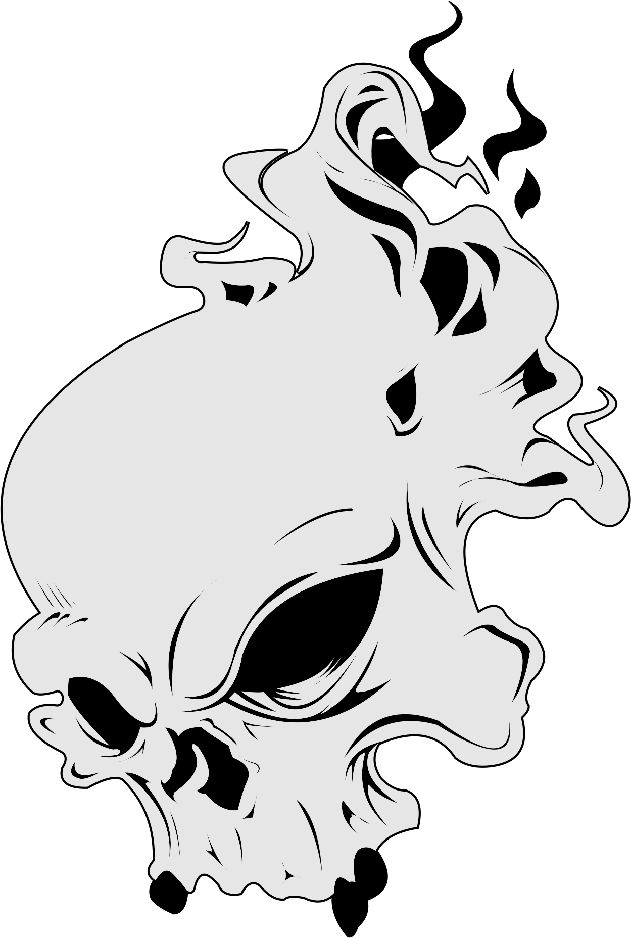 Skull Stencil, Stencil Art, Skull Art, Stencils, Stencil - Stencils Airbrush Harley Davidson (1249x1857)