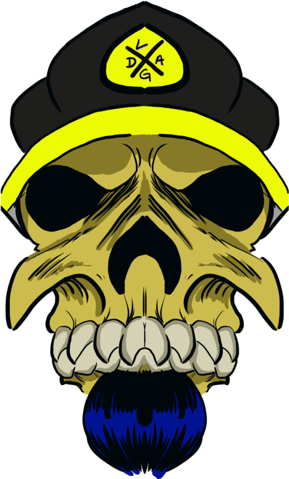 Deguerra By Laguerradearte Deguerra By Laguerradearte - Skull (836x955)