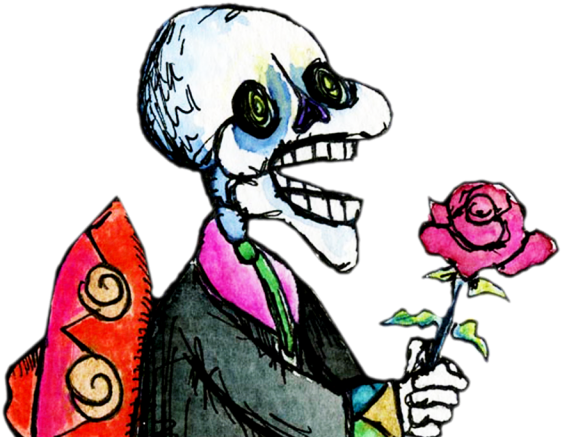 Dead Skeleton Clipart, Explore Pictures - Day Of The Dead Skeleton Transparent (720x479)