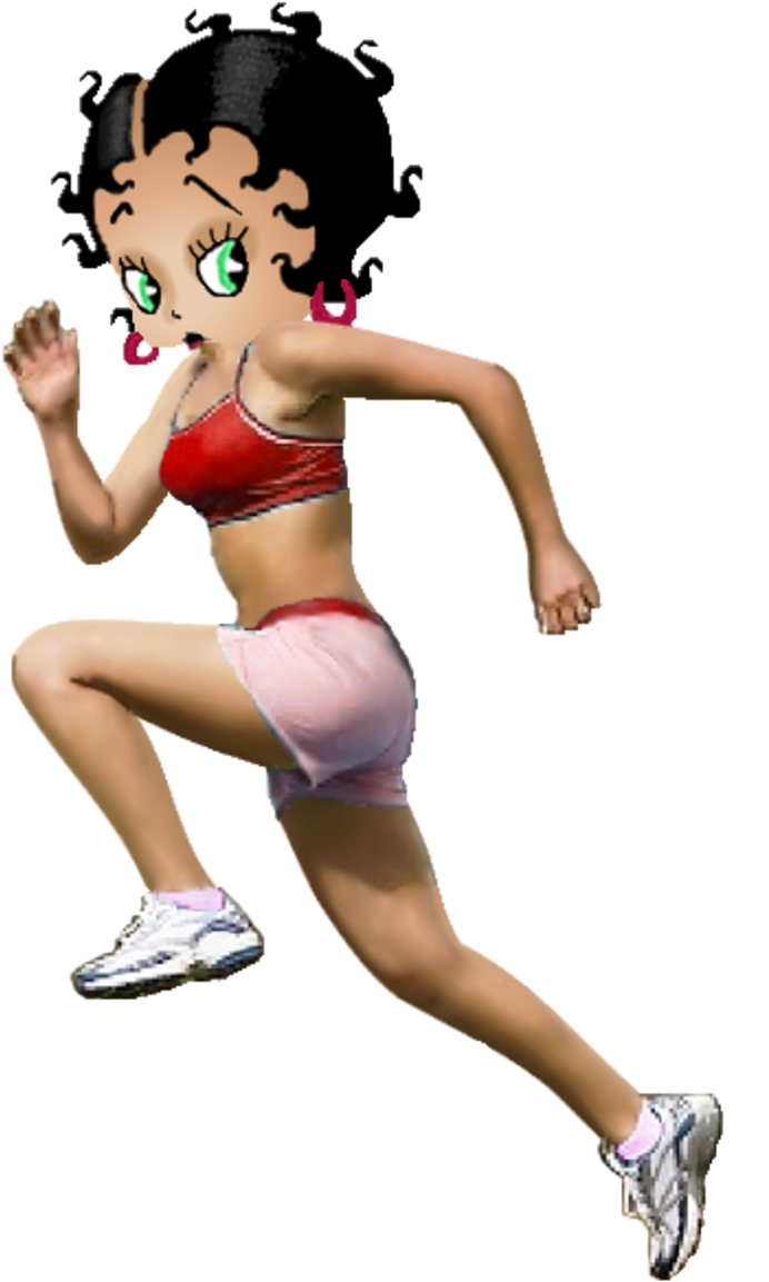 Betty Boop - Betty Boop Running (800x1224)