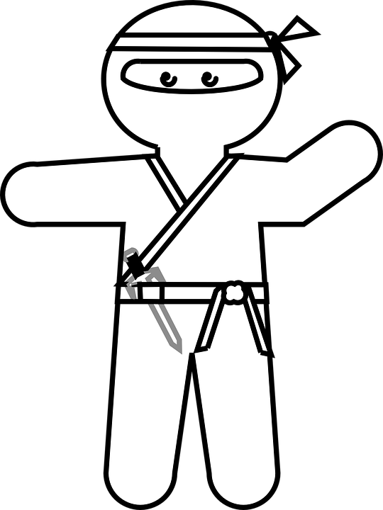 Japanese Line Art 23, Buy Clip Art - Kyokushinkai Dunia Gambar Animasi Gif (540x720)