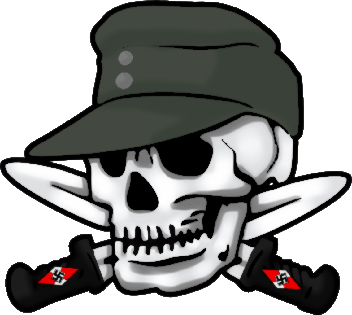 5 By Fvsj Totenkopf No - Totenkopf Transparent Png (1137x1017)
