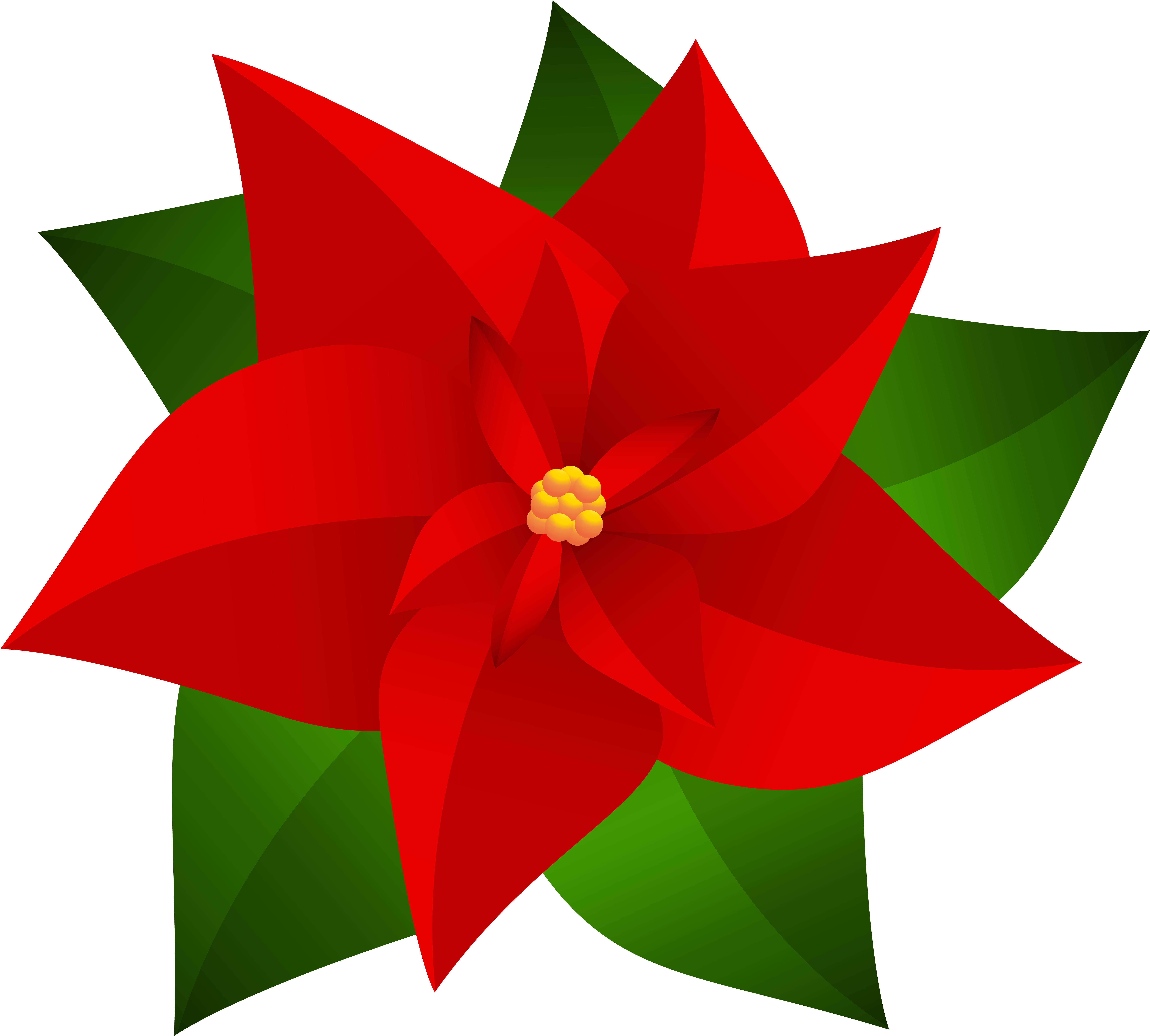 Related For Free Christmas Poinsettia Clipart - Related For Free Christmas Poinsettia Clipart (8000x7205)
