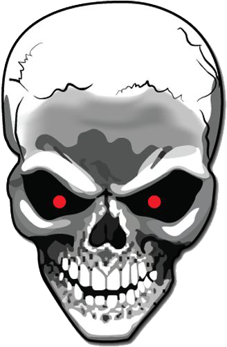 Skull Png File - Skull Logo Transparent Background (716x583)