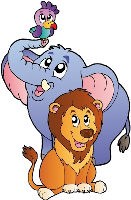 Clip Arts Related To - Group Of Funny Animals Cartoon (400x400)