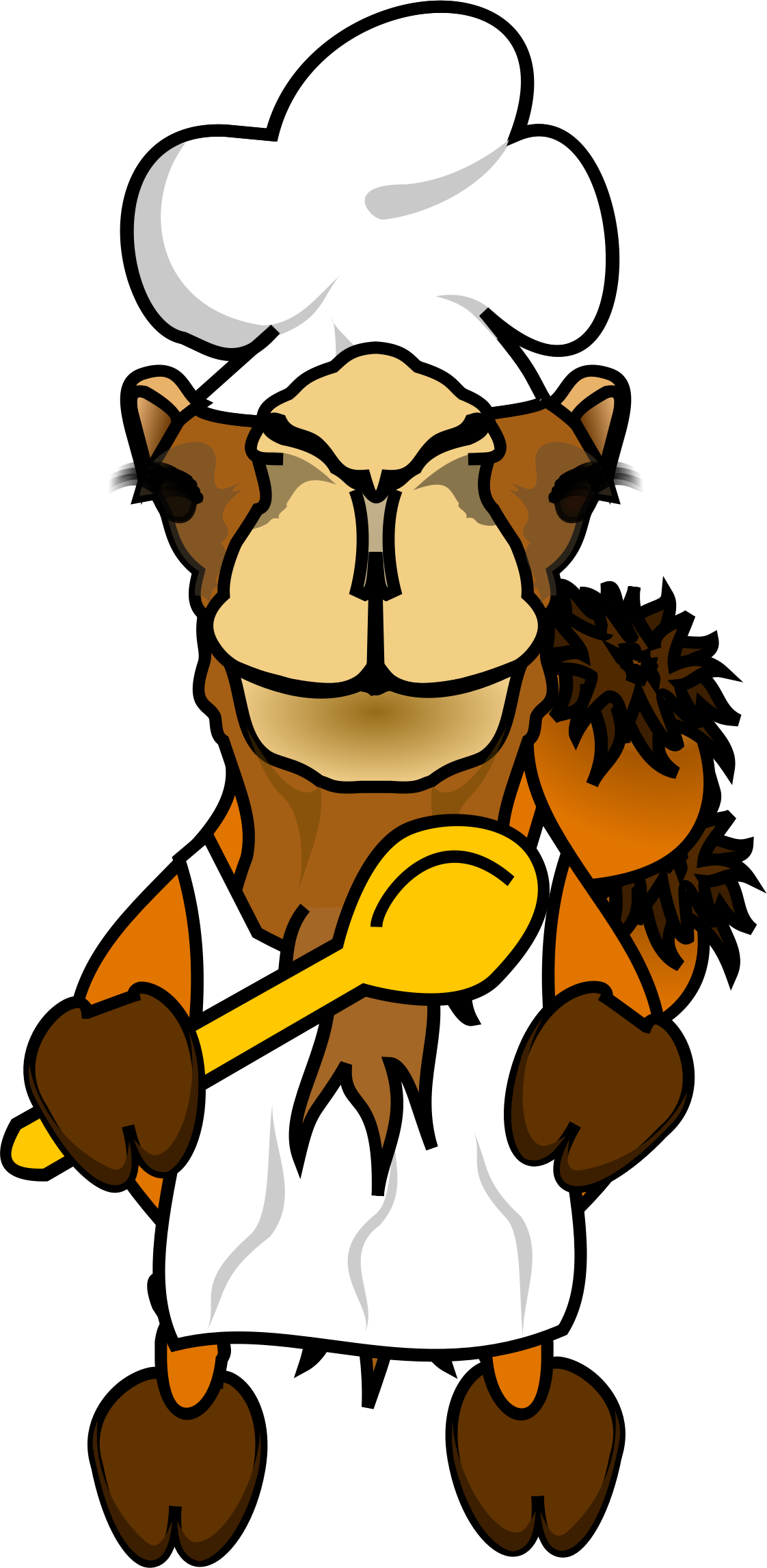 Camel Clipart Comic - Comic Camel (1122x2293)