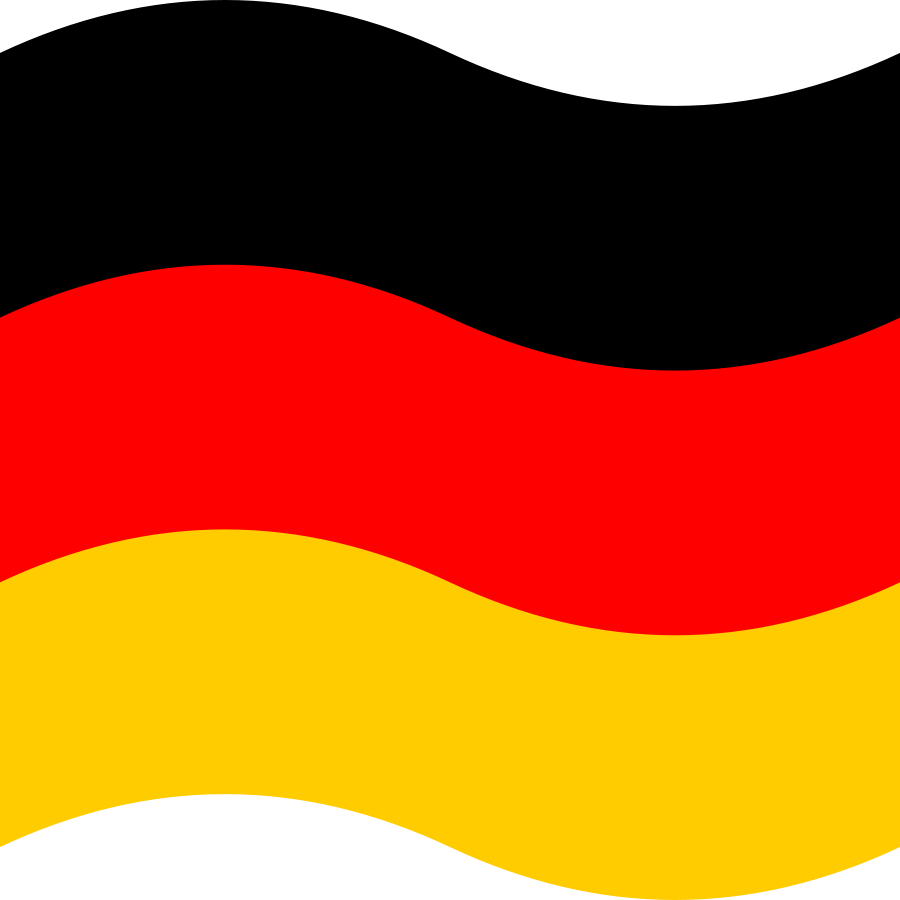 Rot Clipart - German Flag Transparent (900x900)
