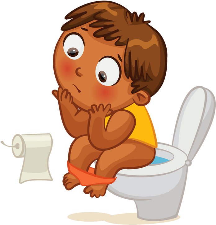 Clip Art Boy On Toilet Kid Potty Clock Time Pinterest - Using Toilet Clipart (741x800)