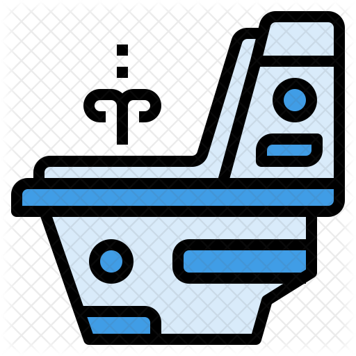 Toilet Icon - Flush Toilet (512x512)