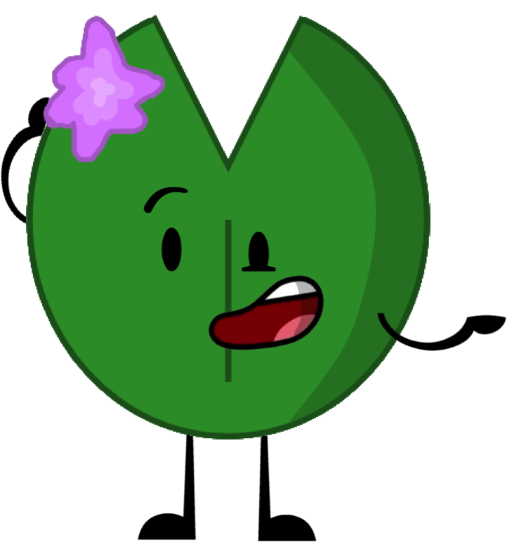 Single Clipart Lily Pad - Anthropomorphous Adventures Lily Pad (722x772)