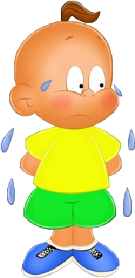 Funny Baby Girl Cartoon Clip Art Images - Cartoon (400x400)