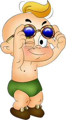 Funny Baby Images - Drawing (400x400)