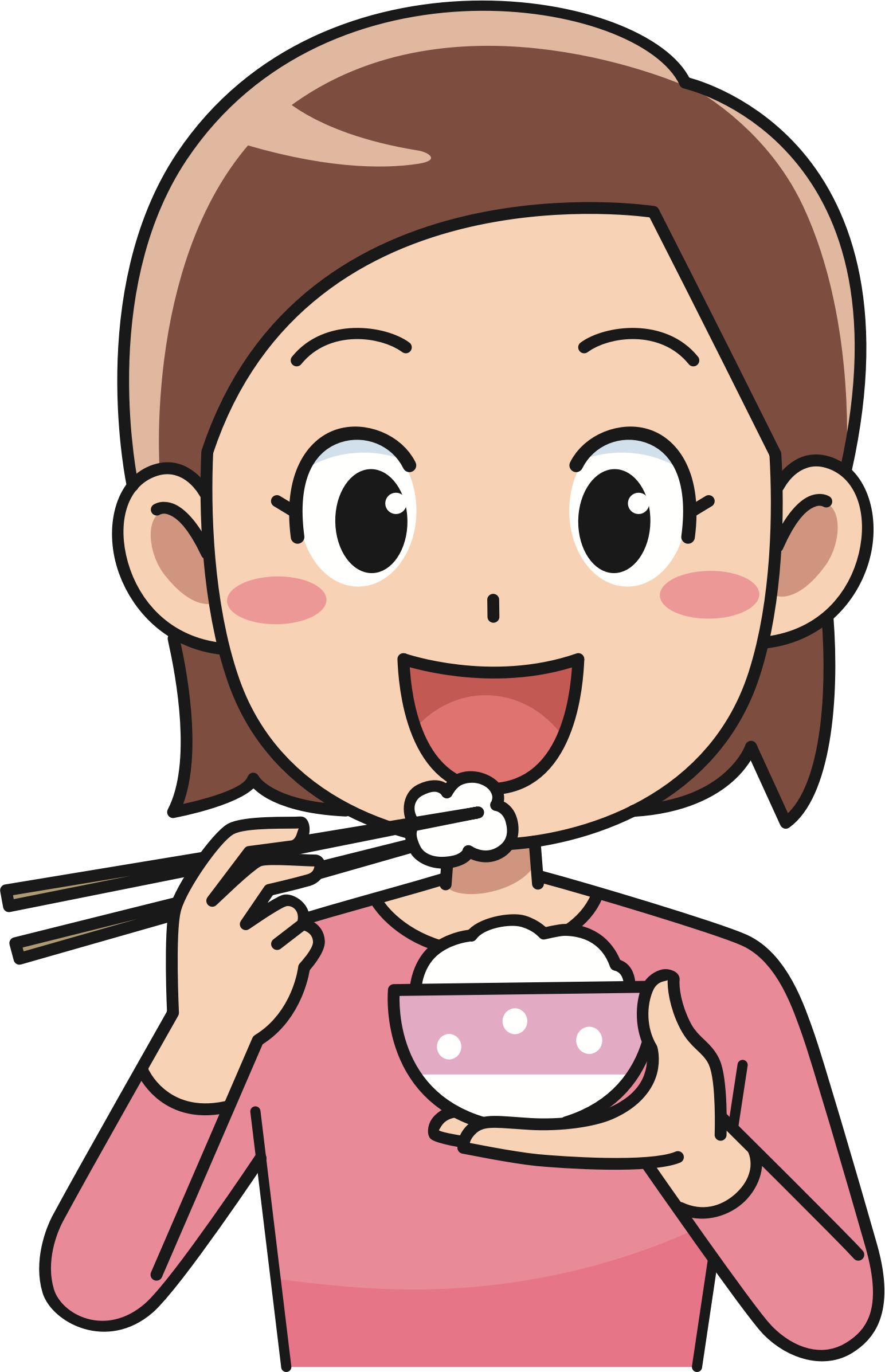 Clipart - Man And Woman Animated (1544x2394)