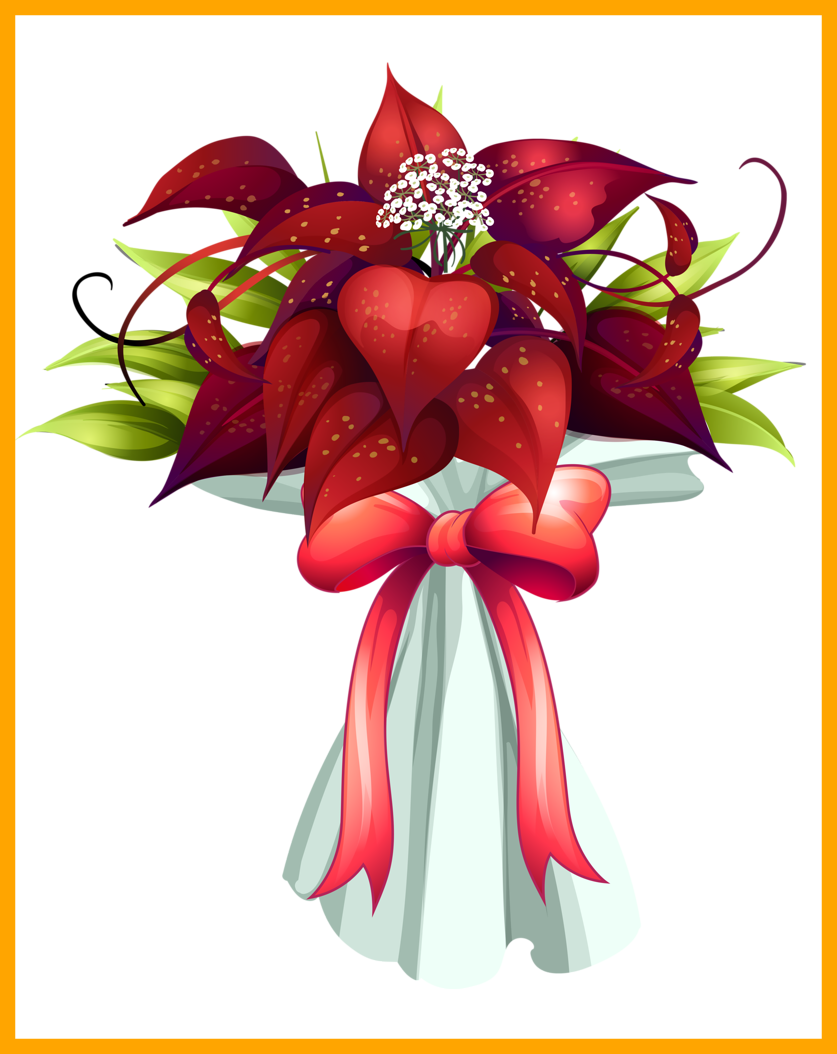 Best Png Decoration Christmas And Album Image For Carnation - Birthday Flowers Bouquet Png (837x1054)