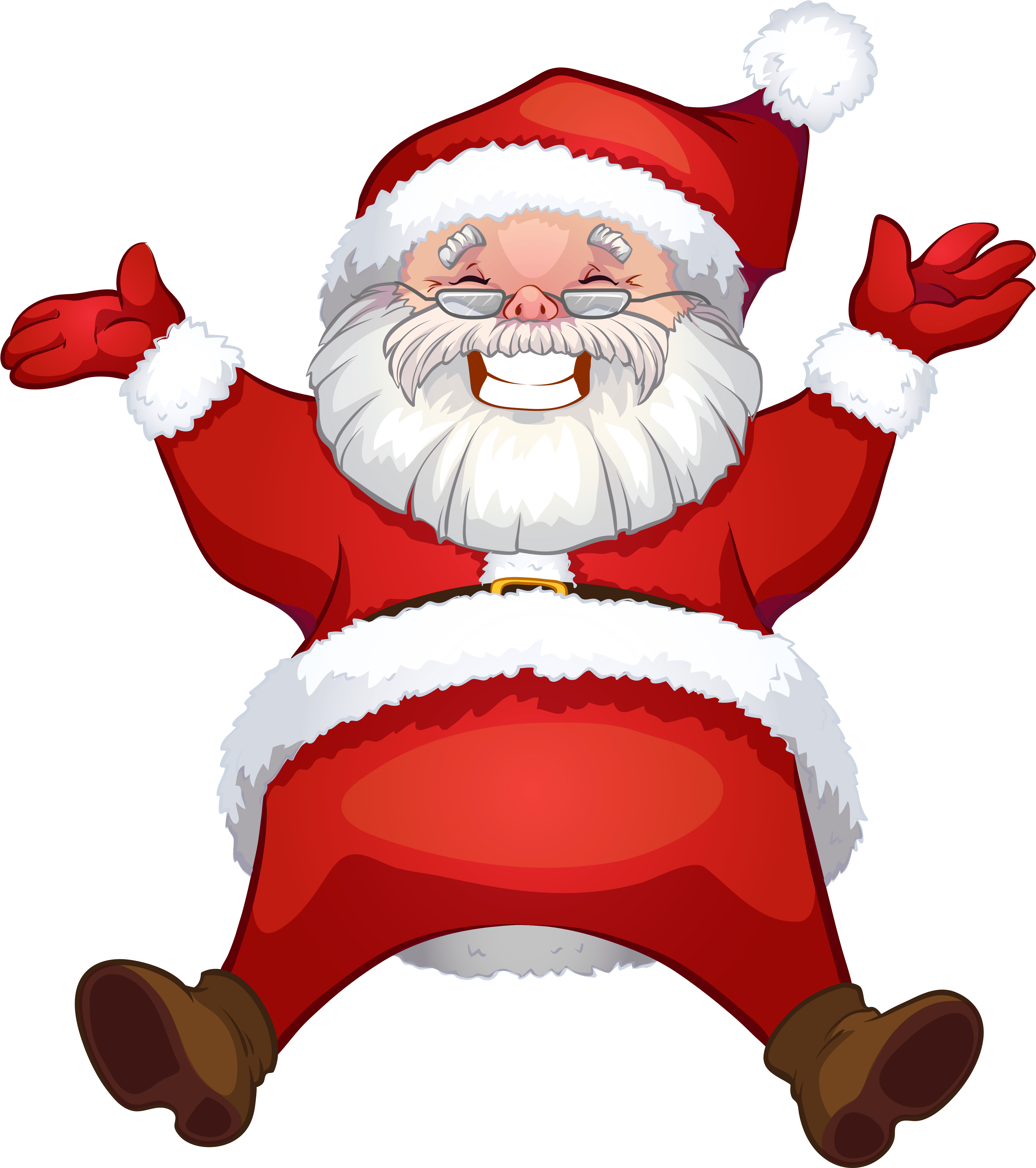Santa Claus Clipart - Santa Claus Transparent Background (4154x4573)