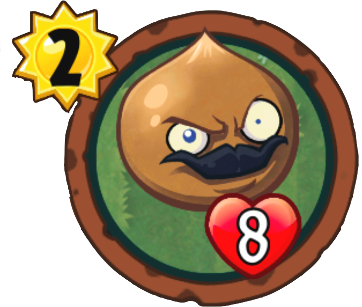 Water Chestnut - Plants Vs Zombies Heroes Plants (766x658)