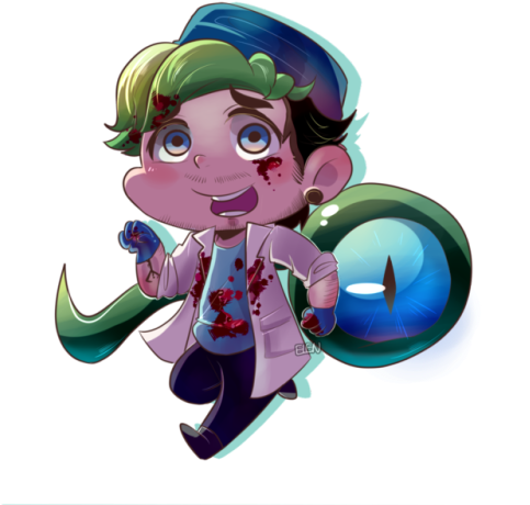 Chibi Doctor Schneeplesteinxd @therealjacksepticeye - Physician (500x500)