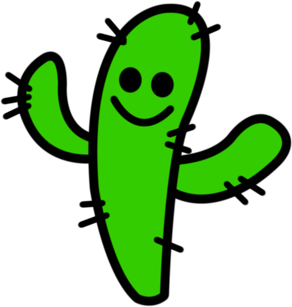 Cactus, Plant, Thorns, Desert Plant - Cactus Cartoon Transparent (1280x1280)