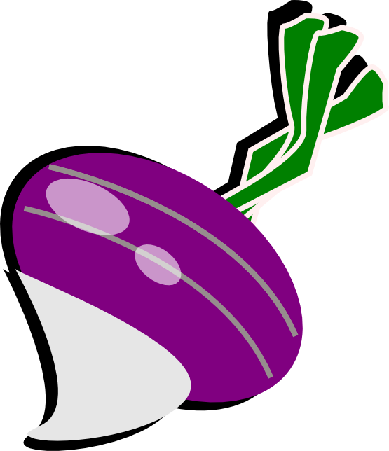 Free Turnip Clip Art - Turnip Clipart (646x750)