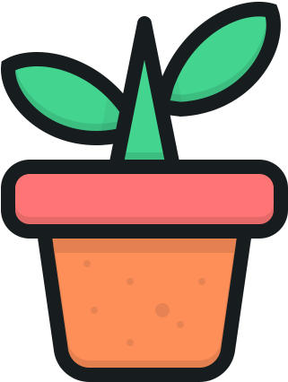 Lulu Flower Pot - Flowerpot (512x512)