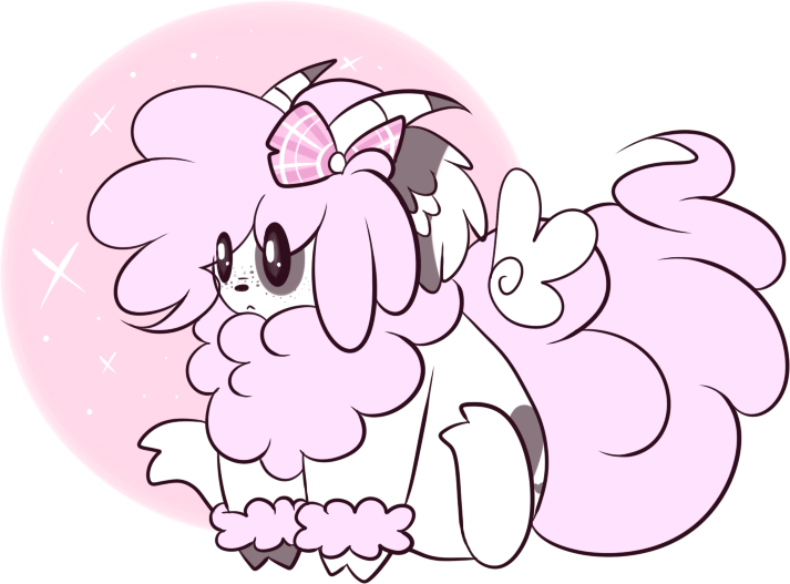 Cotton Candy By Snowyseal - Cartoon (713x527)