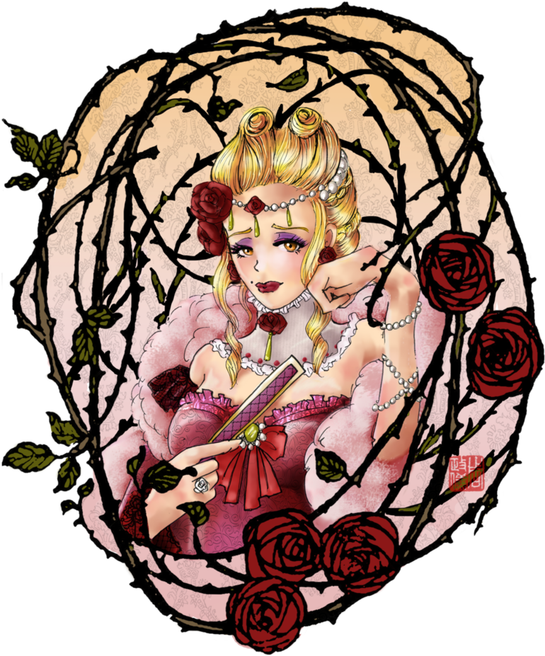 Regent Rose By Sinistrosephosphate - Illustration (811x985)