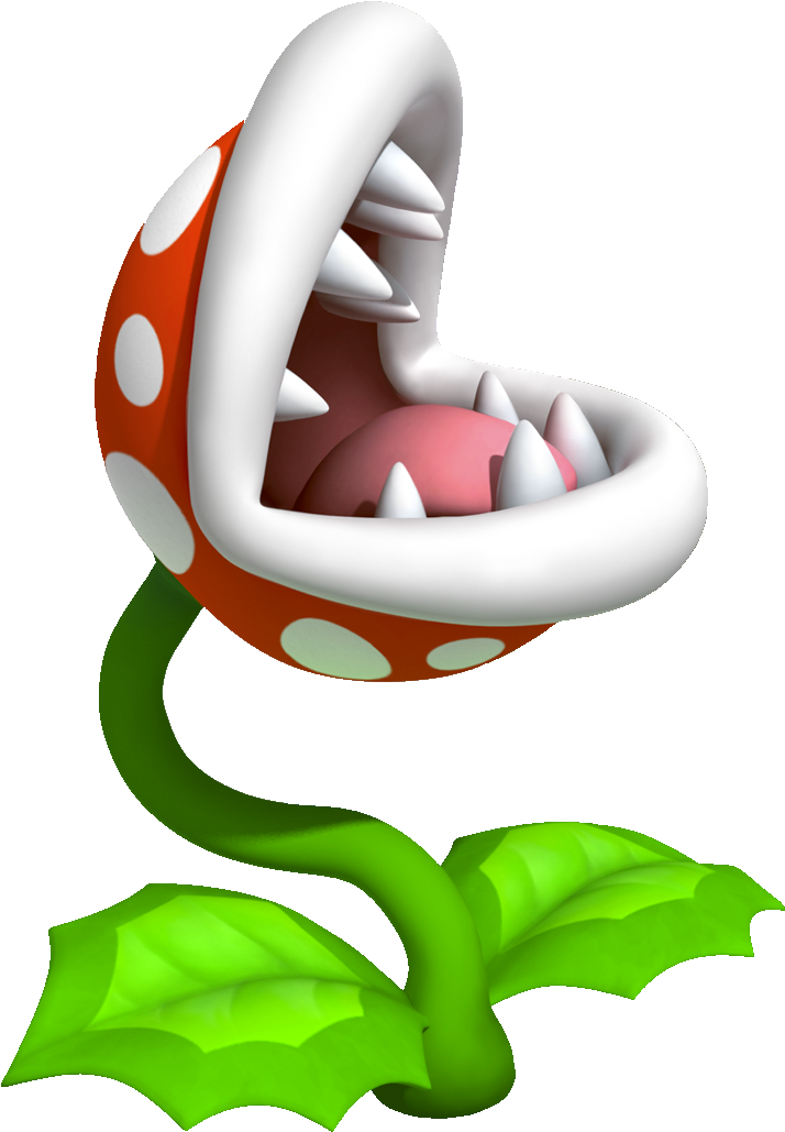 Carnivorous Plants - Super Mario 3d Land (739x1063)