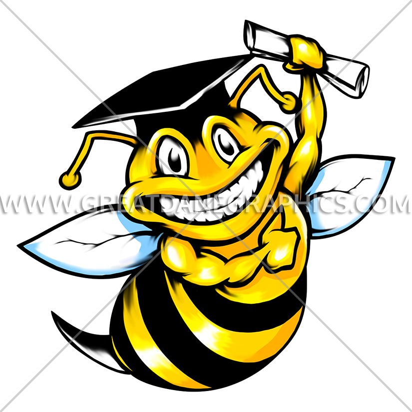 Graduation Clip Art Bees,search Cliparts Images - Graduation Clip Art Bees (825x825)