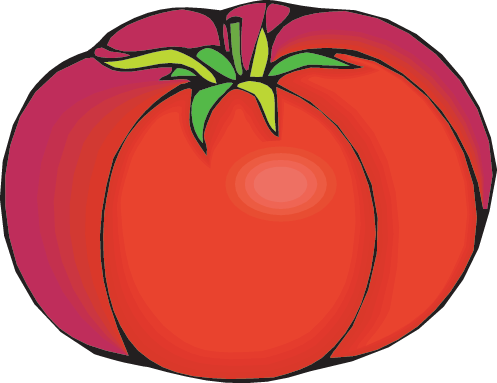 Animals That Eat Only Plants Are Herbivores - Tomato Clip Art (497x383)