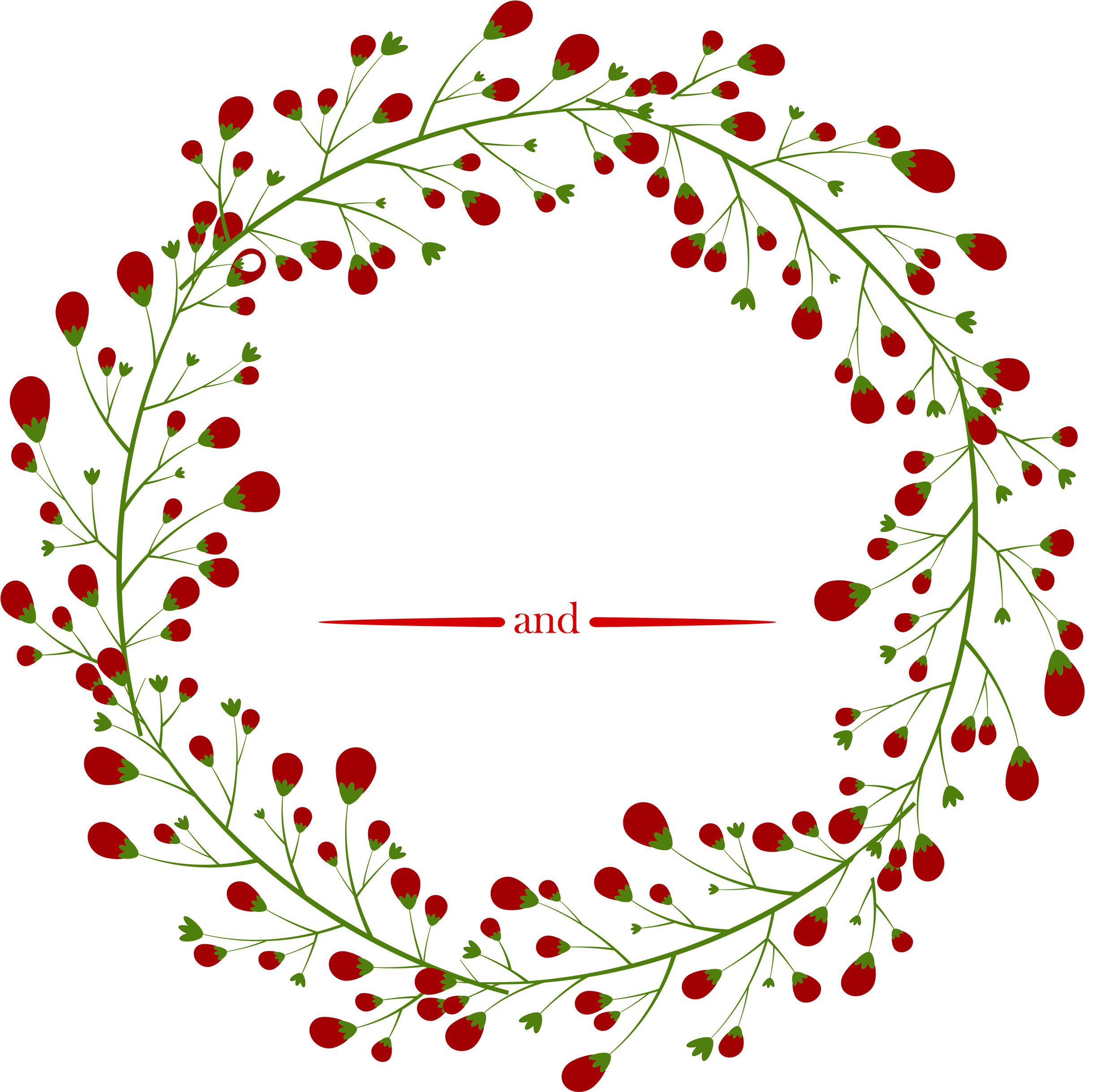 Christmas Deco Wreath Png Clipart - Wreath (2500x2496)